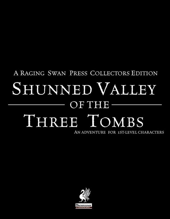 Produktbild: Raging Swan's Shunned Valley of the Three Tombs