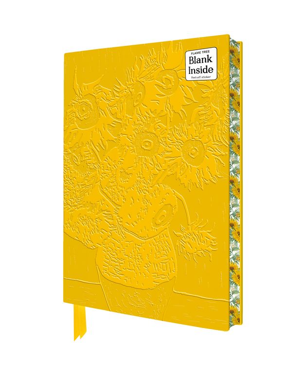 Produktbild: Exquisit Premium Notizbuch Blank DIN A5: Vincent van Gogh, Sonnenblumen
