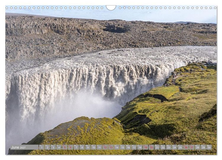 Produktbild: ICELAND pristine landscapes (Wall Calendar 2027 DIN A3 landscape), CALVENDO 12 Month Wall Calendar