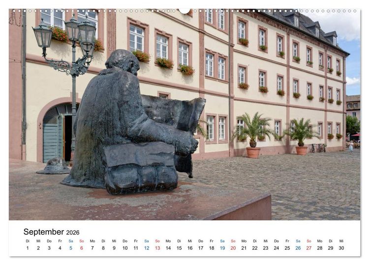 Produktbild: Neustadt an der Weinstra&szlig;e - Ansichtssache (Wandkalender 2026 DIN A2 quer), CALVENDO Monatskalender