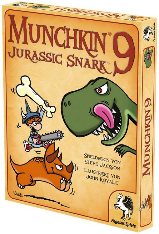 Produktbild: Pegasus - Munchkin 9 - Jurassic Snark