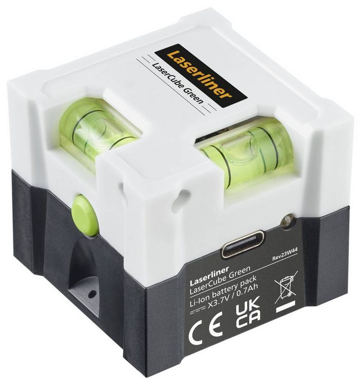 Produktbild: Laserliner LaserCube green Linienlaser Reichweite (max.): 10m