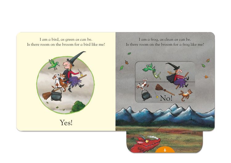 Produktbild: Room on the Broom: A Push, Pull and Slide Book