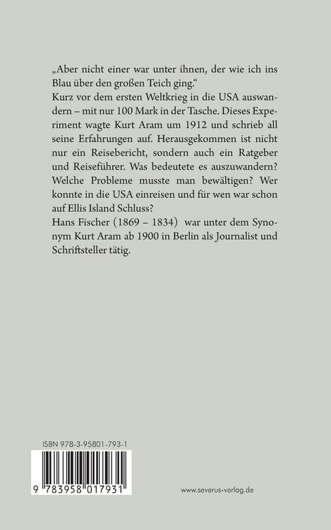 Produktbild: Mit 100 Mark nach Amerika