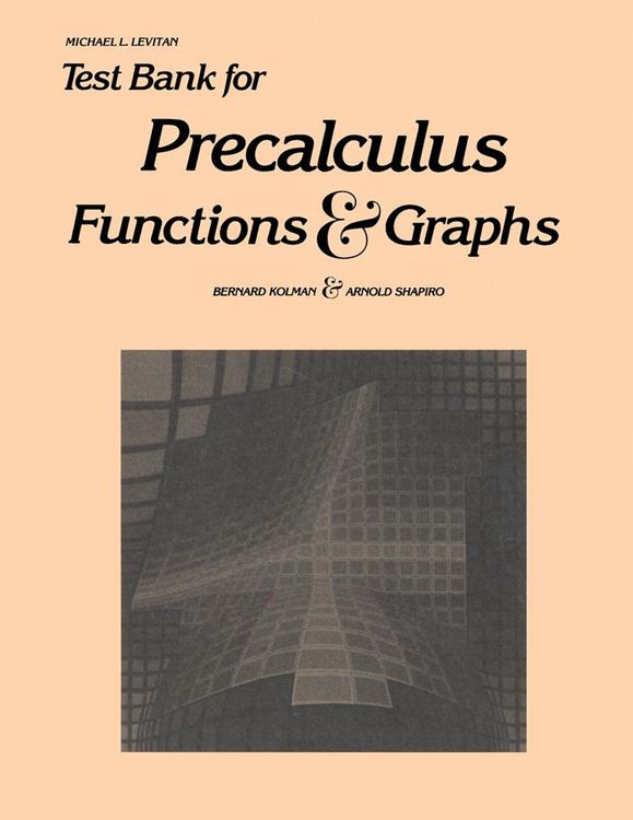 Produktbild: Test Bank for Precalculus