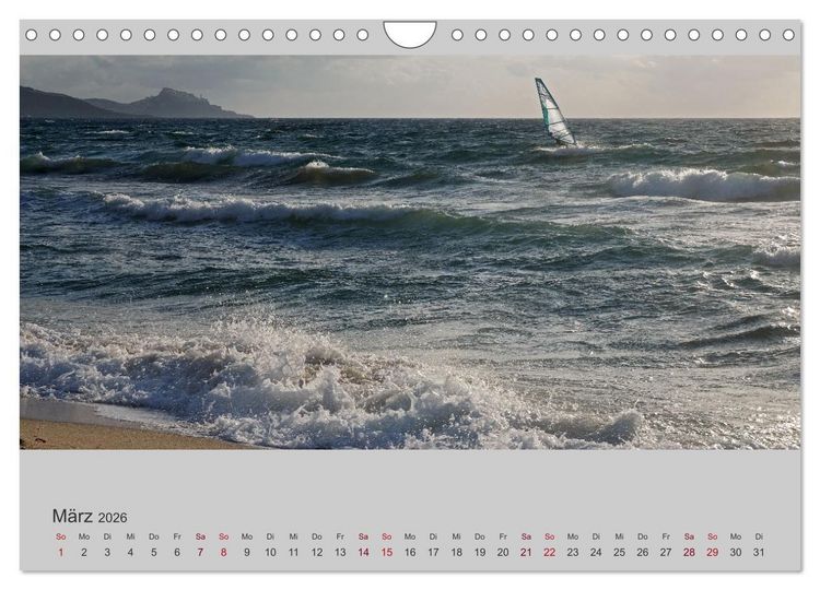 Produktbild: Sardinien &ndash; Die Nordk&uuml;ste (Wandkalender 2026 DIN A4 quer), CALVENDO Monatskalender