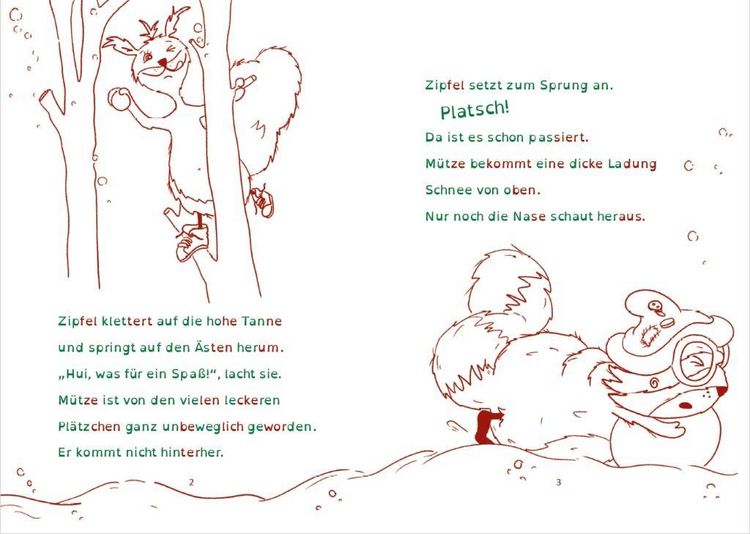 Produktbild: Zipfel und M&uuml;tze verpassen das Weihnachts-Postauto