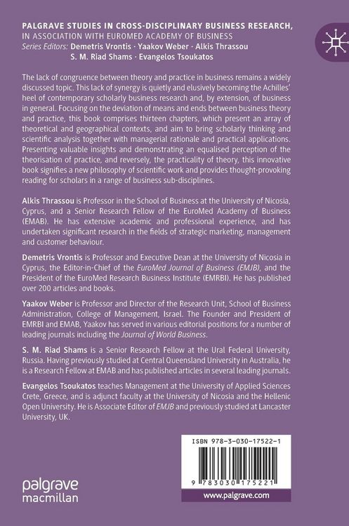Produktbild: The Synergy of Business Theory and Practice