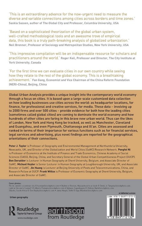 Produktbild: Global Urban Analysis