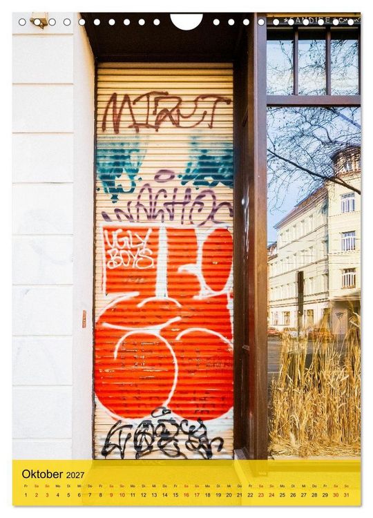 Produktbild: Plagwitz kunterbunt - Leipzigs wildester Stadtteil (Wandkalender 2027 DIN A4 hoch), CALVENDO Monatskalender