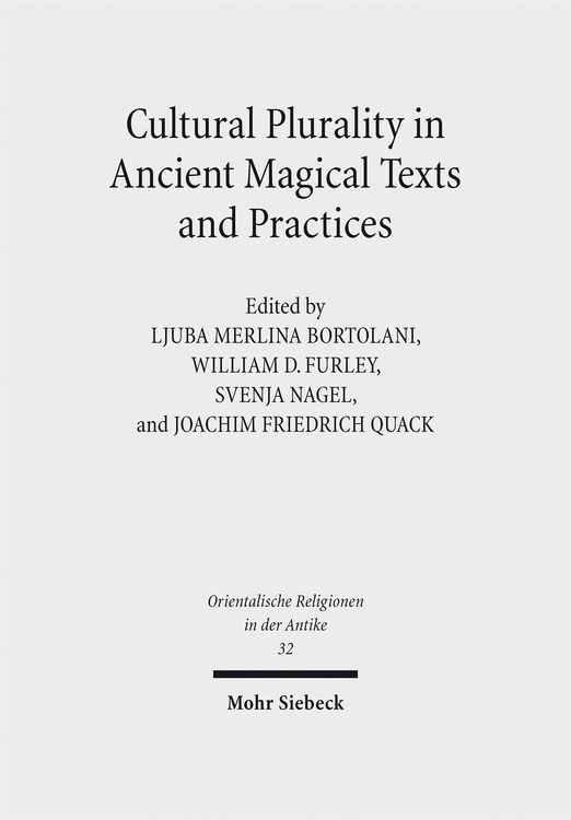 Produktbild: Cultural Plurality in Ancient Magical Texts and Practices