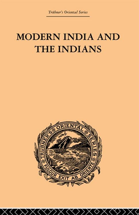 Produktbild: Modern India and the Indians