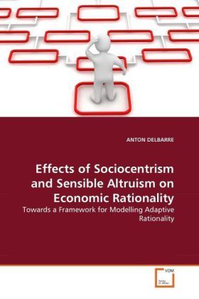 Produktbild: DELBARRE, A: Effects of Sociocentrism and Sensible Altruism