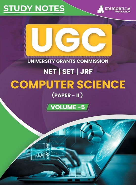 Produktbild: UGC NET Paper II Computer Science (Vol 5) Topic-wise Notes (English Edition) | A Complete Preparation Study Notes with Solved MCQs