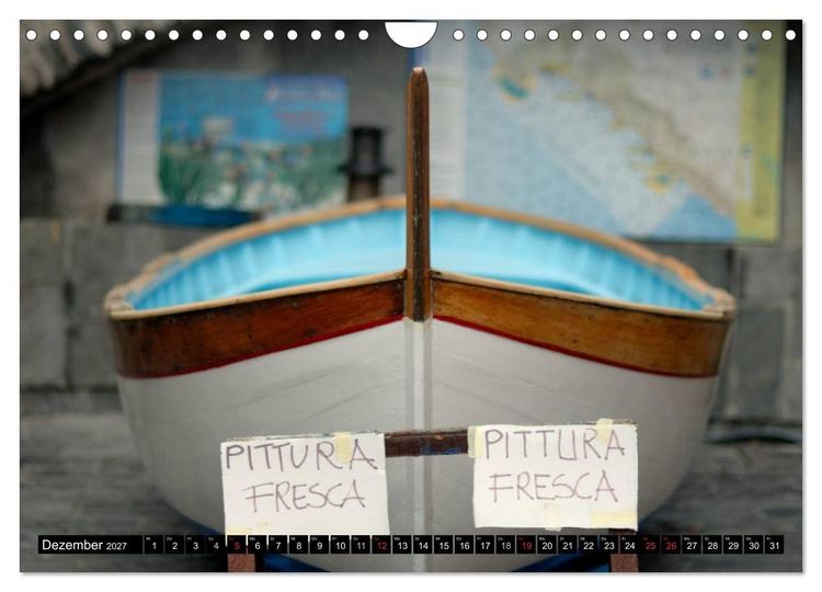 Produktbild: Cinque Terre (Wandkalender 2027 DIN A4 quer), CALVENDO Monatskalender