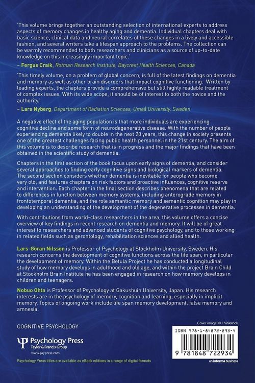 Produktbild: Dementia and Memory
