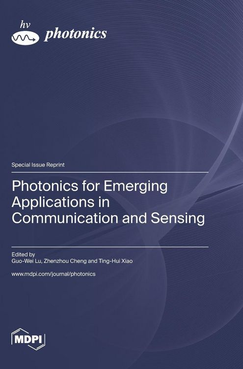 Produktbild: Photonics for Emerging Applications in Communication and Sensing