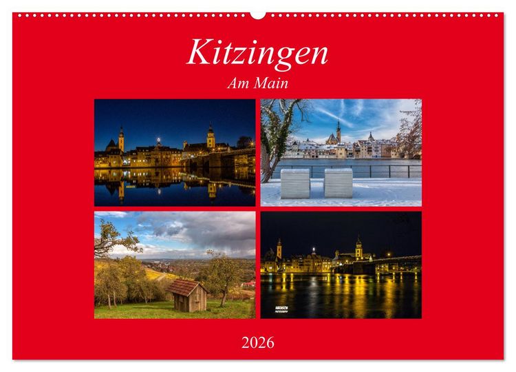 Produktbild: Kitzingen am Main (Wandkalender 2026 DIN A2 quer), CALVENDO Monatskalender