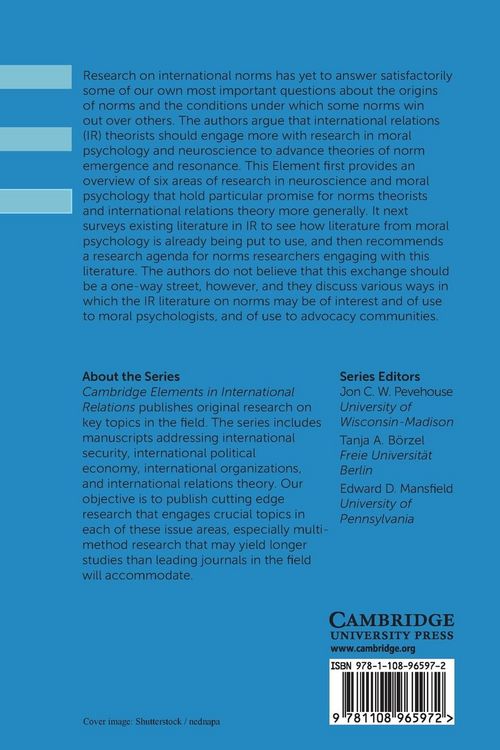 Produktbild: International Norms, Moral Psychology, and Neuroscience