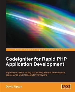Produktbild: CodeIgniter for Rapid PHP Application Development