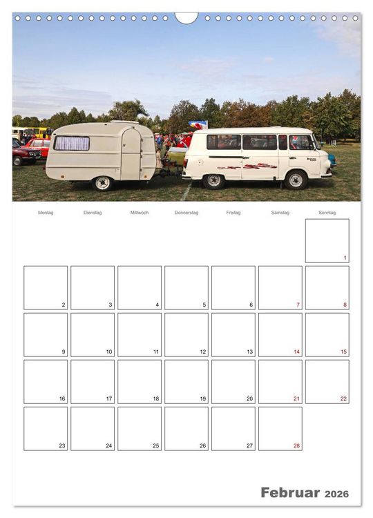 Produktbild: Ost-Oldtimer in Magdeburg (Wandkalender 2026 DIN A3 hoch), CALVENDO Monatskalender
