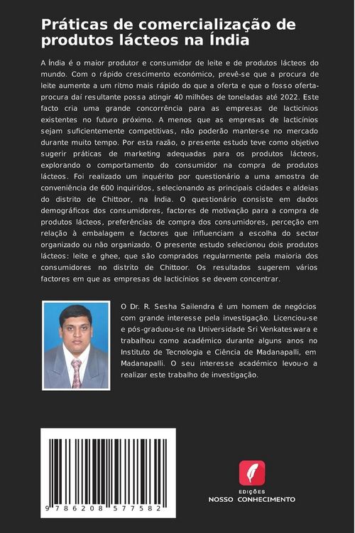 Produktbild: Pr&aacute;ticas de comercializa&ccedil;&atilde;o de produtos l&aacute;cteos na &Iacute;ndia