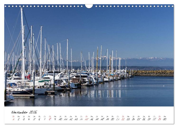 Produktbild: Eine Reise nach Seattle (Wandkalender 2026 DIN A3 quer), CALVENDO Monatskalender