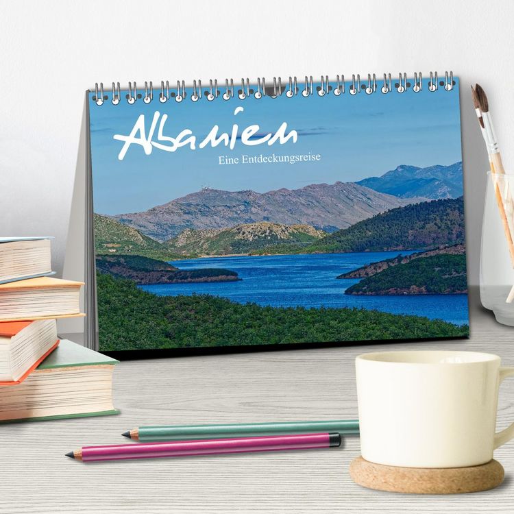Produktbild: Albanien. Eine Entdeckungsreise. (Tischkalender 2026 DIN A5 quer), CALVENDO Monatskalender