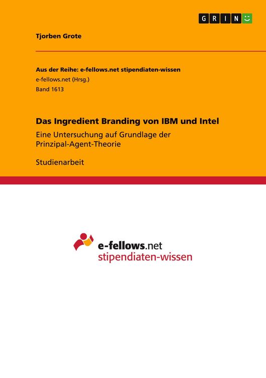 Produktbild: Das Ingredient Branding von IBM und Intel