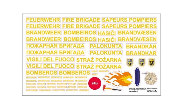 Produktbild: Siku 2117 Feuerwehr Arbeitsboot