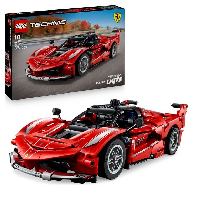 Produktbild: LEGO Technic Ferrari FXX K 42212 – Modellauto-Bauset – MINT-Spielzeug
