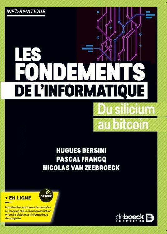Produktbild: Fondements de informatique du s