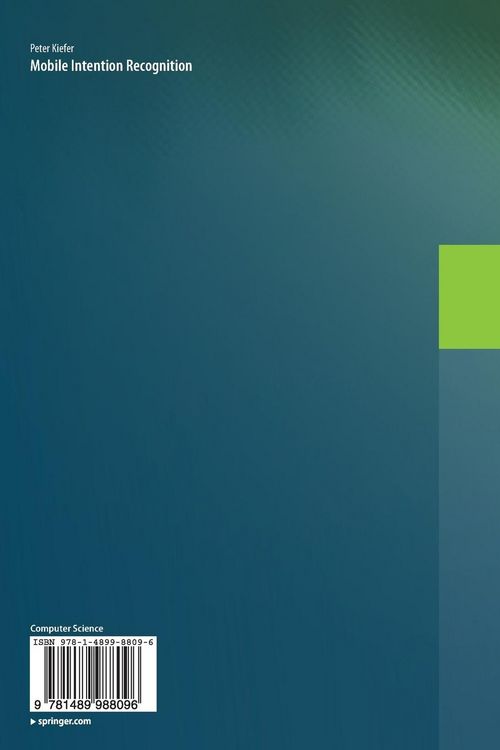 Produktbild: Mobile Intention Recognition