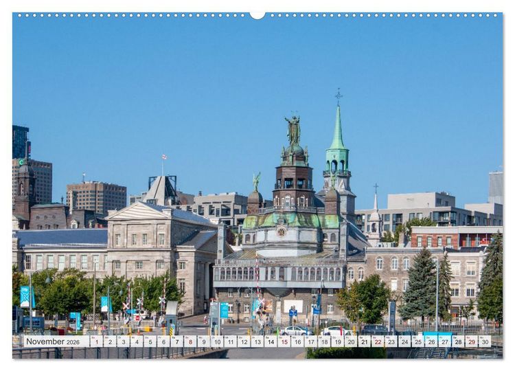 Produktbild: Montreal - klassisches Erbe in Qu&eacute;bec (Wandkalender 2026 DIN A2 quer), CALVENDO Monatskalender