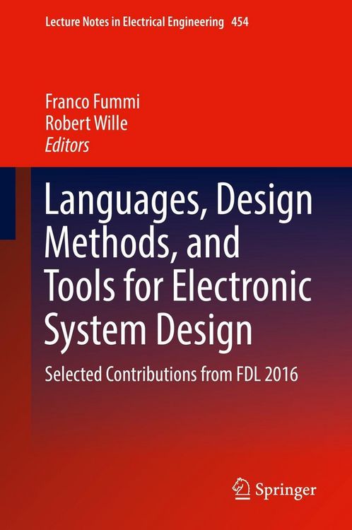 Produktbild: Languages, Design Methods, and Tools for Electronic System Design