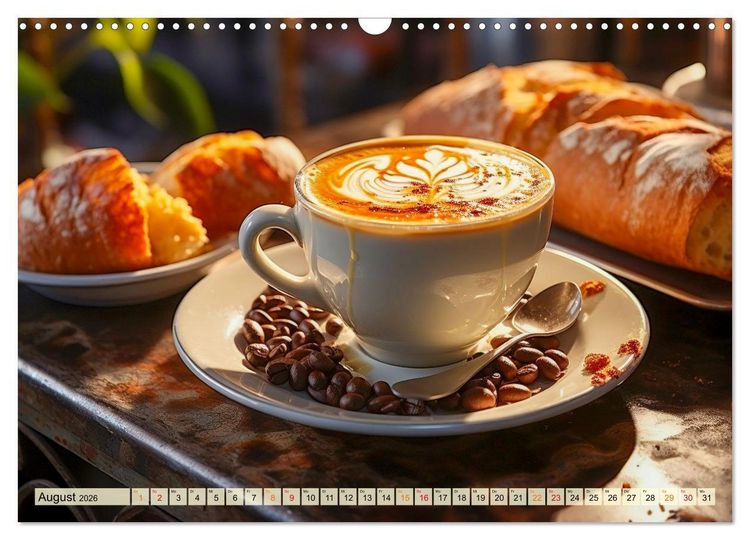 Produktbild: Mein Kaffee meine Bar (Wandkalender 2026 DIN A3 quer), CALVENDO Monatskalender