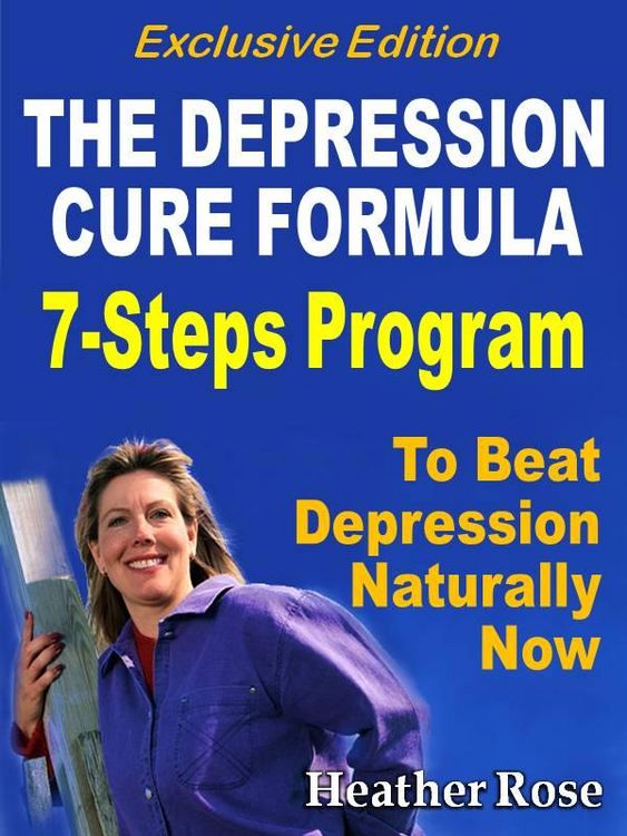 Produktbild: Depression Cure: The Depression Cure Formula : 7Steps To Beat Depression Naturally Now Exclusive Edition