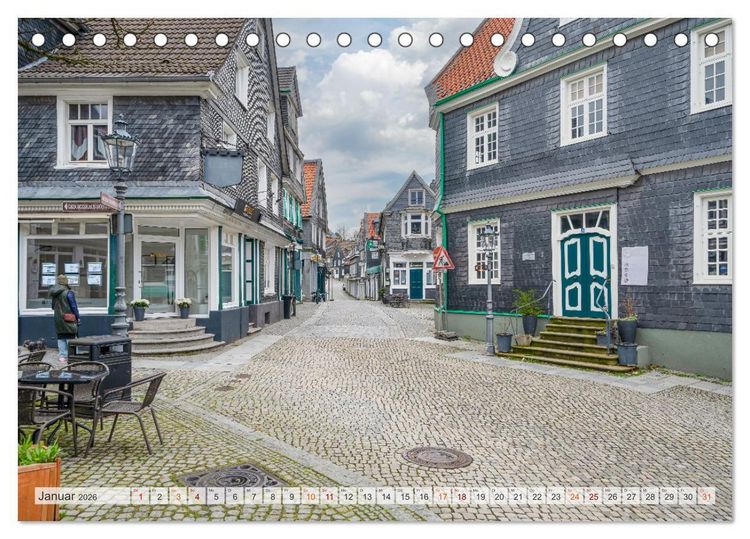 Produktbild: Lennep Impressionen (Tischkalender 2026 DIN A5 quer), CALVENDO Monatskalender