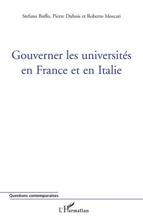 Produktbild: Gouverner les universit&eacute;s en France et en Italie