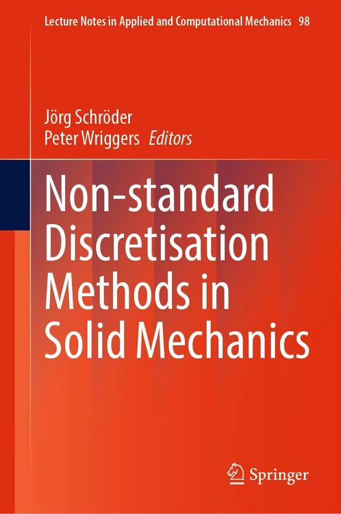 Produktbild: Non-standard Discretisation Methods in Solid Mechanics