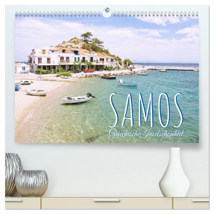 Produktbild: Samos. Griechische Inselsch&ouml;nheit (hochwertiger Premium Wandkalender 2026 DIN A2 quer), Kunstdruck in Hochglanz