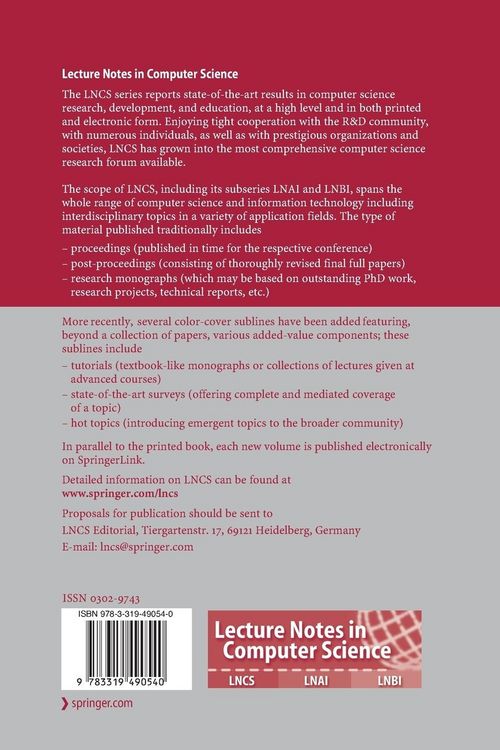 Produktbild: Structural, Syntactic, and Statistical Pattern Recognition