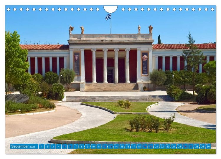 Produktbild: Athens My Love (Wall Calendar 2026 DIN A4 landscape), CALVENDO 12 Month Wall Calendar