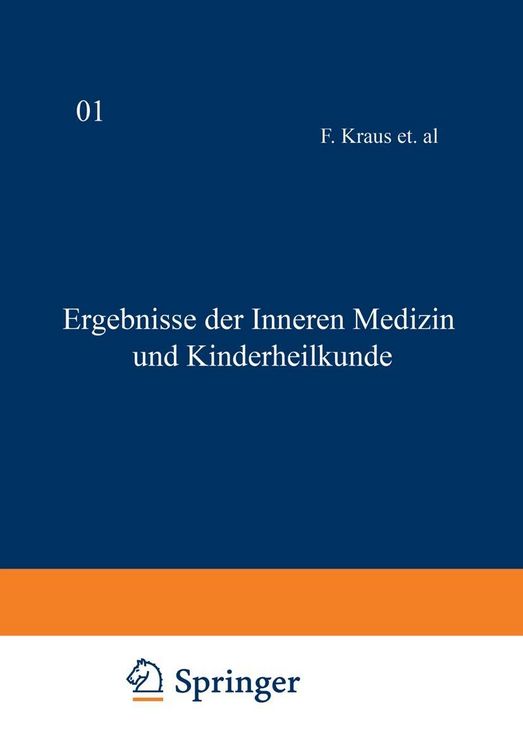 Produktbild: Ergebnisse der inneren Medizin und Kinderheilkunde