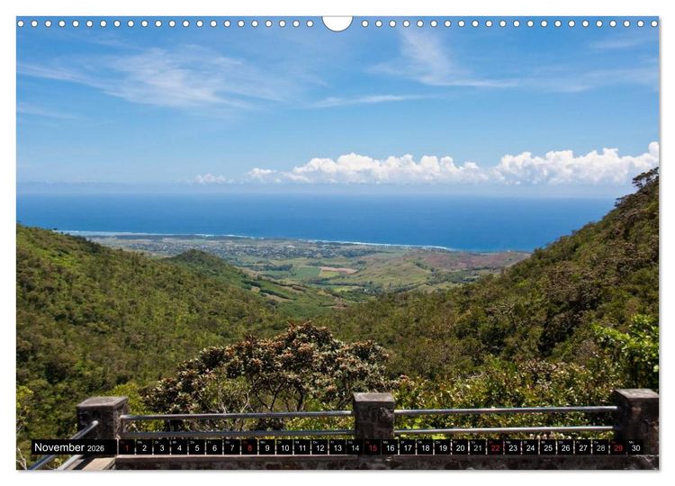 Produktbild: Mauritius - Trauminsel im Indischen Ozean (Wandkalender 2026 DIN A3 quer), CALVENDO Monatskalender