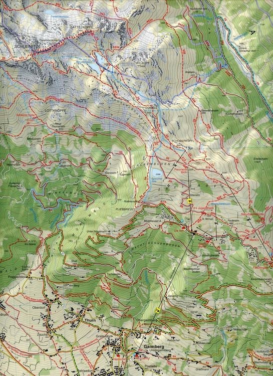 Produktbild: Wanderkarte 74 Lienz-Schobergruppe-Iseltal-Lienzer Dolomiten 1:25 000