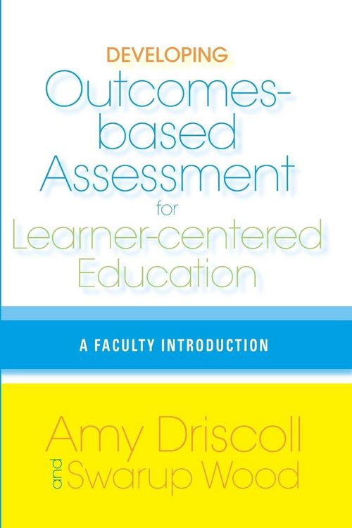 Produktbild: Developing Outcomes-Based Assessment for Learner-Centered Education