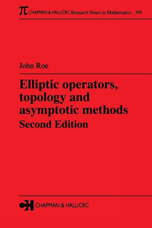 Produktbild: Elliptic Operators, Topology, and Asymptotic Methods