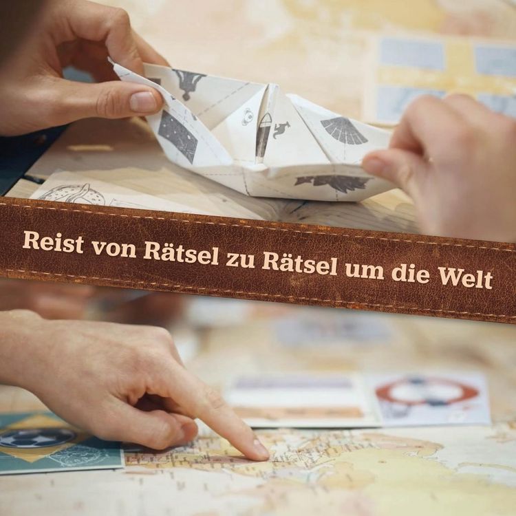 Produktbild: Hidden Games: R&auml;tsel Adventskalender Professor Charlies Reise um die Welt