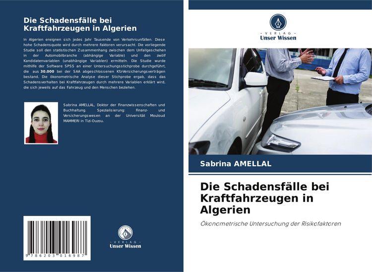 Produktbild: Die Schadensf&auml;lle bei Kraftfahrzeugen in Algerien